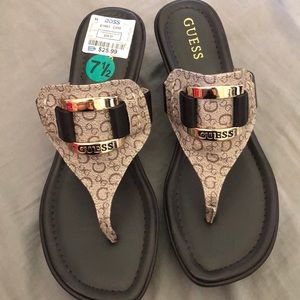 Guess wedges, new, never worn.
